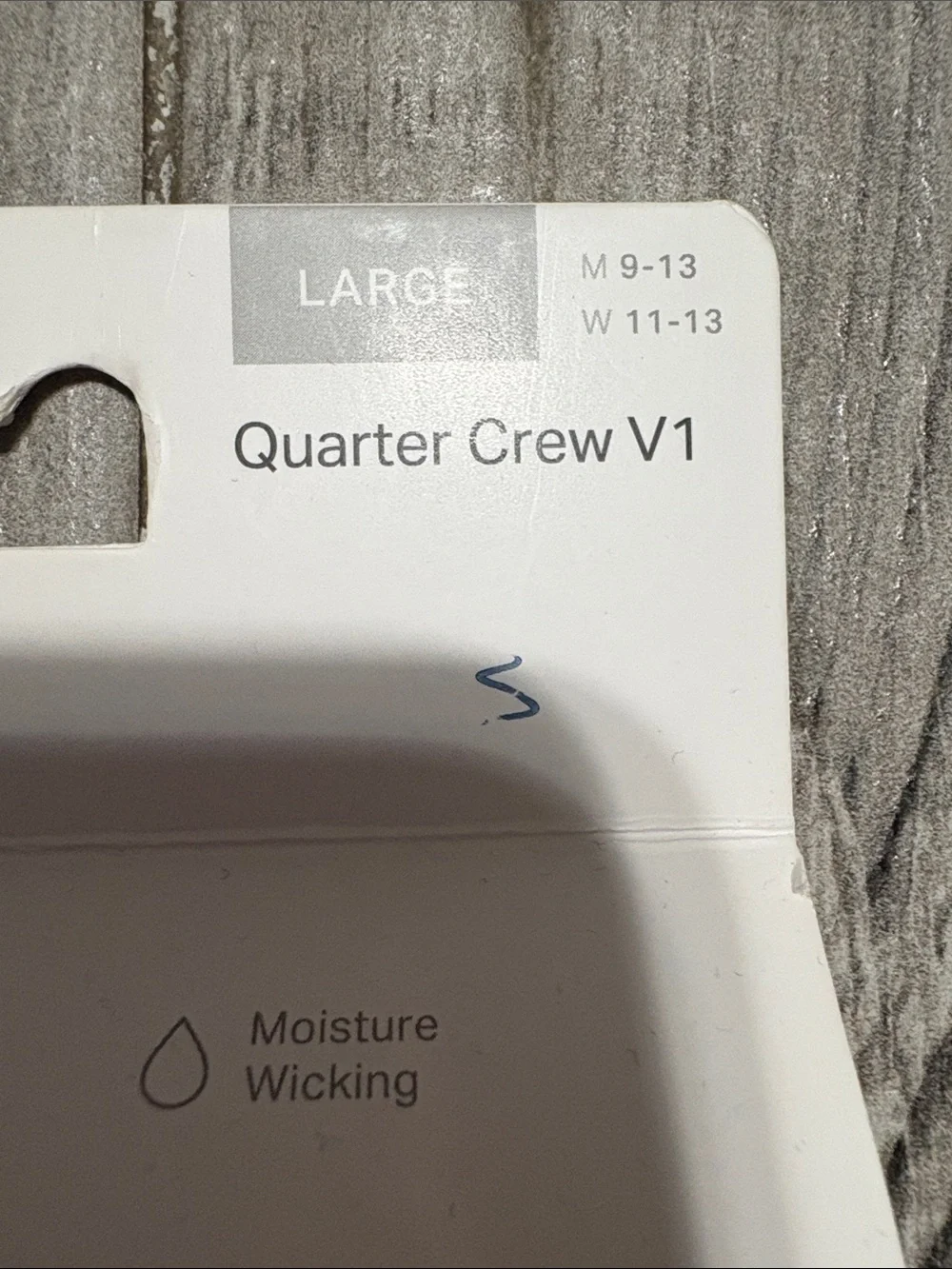 Vuori Yellow Quarter Crew Socks